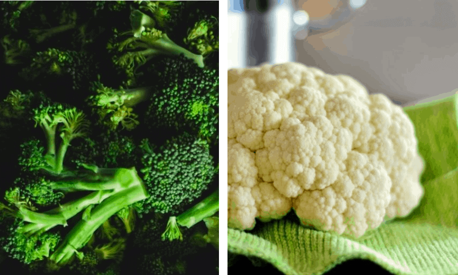 ברוקולי וכרובית