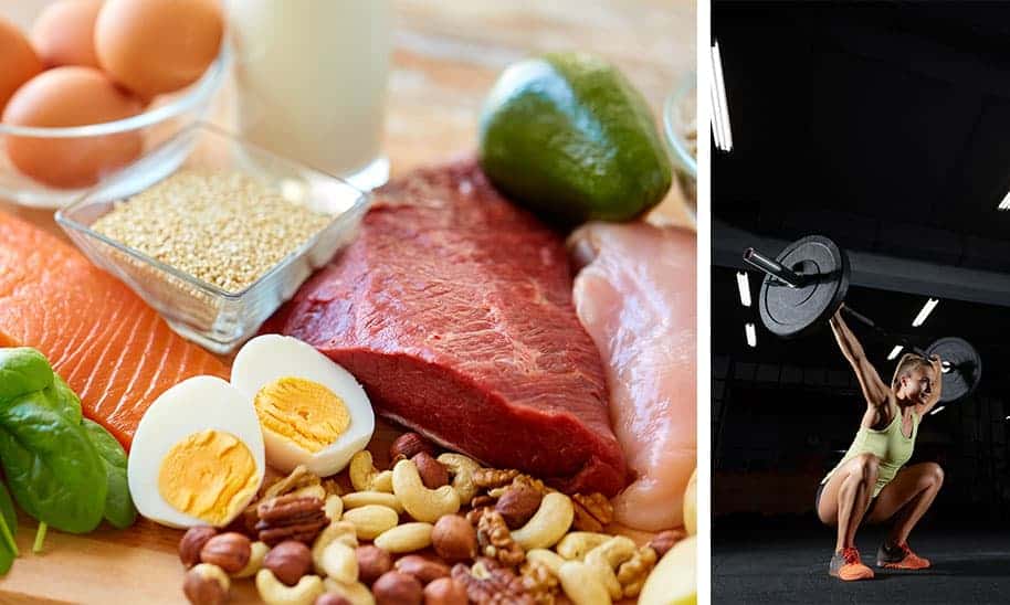 מה אוכלים לפני אימון