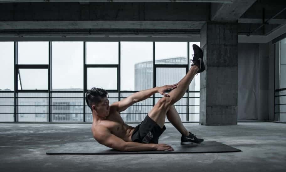 מתיחות לפני אימון