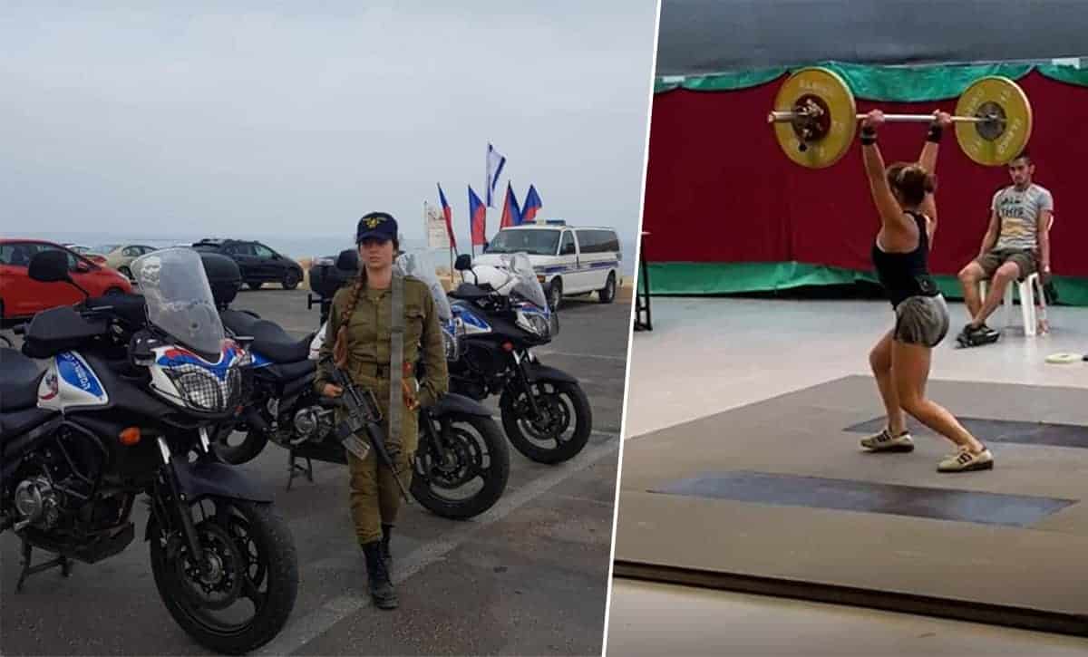 אלופת הארץ בהרמת משקולות