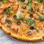 פיצה עם חלבון