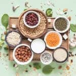 תפריט תזונה טבעוני 1400 קלוריות