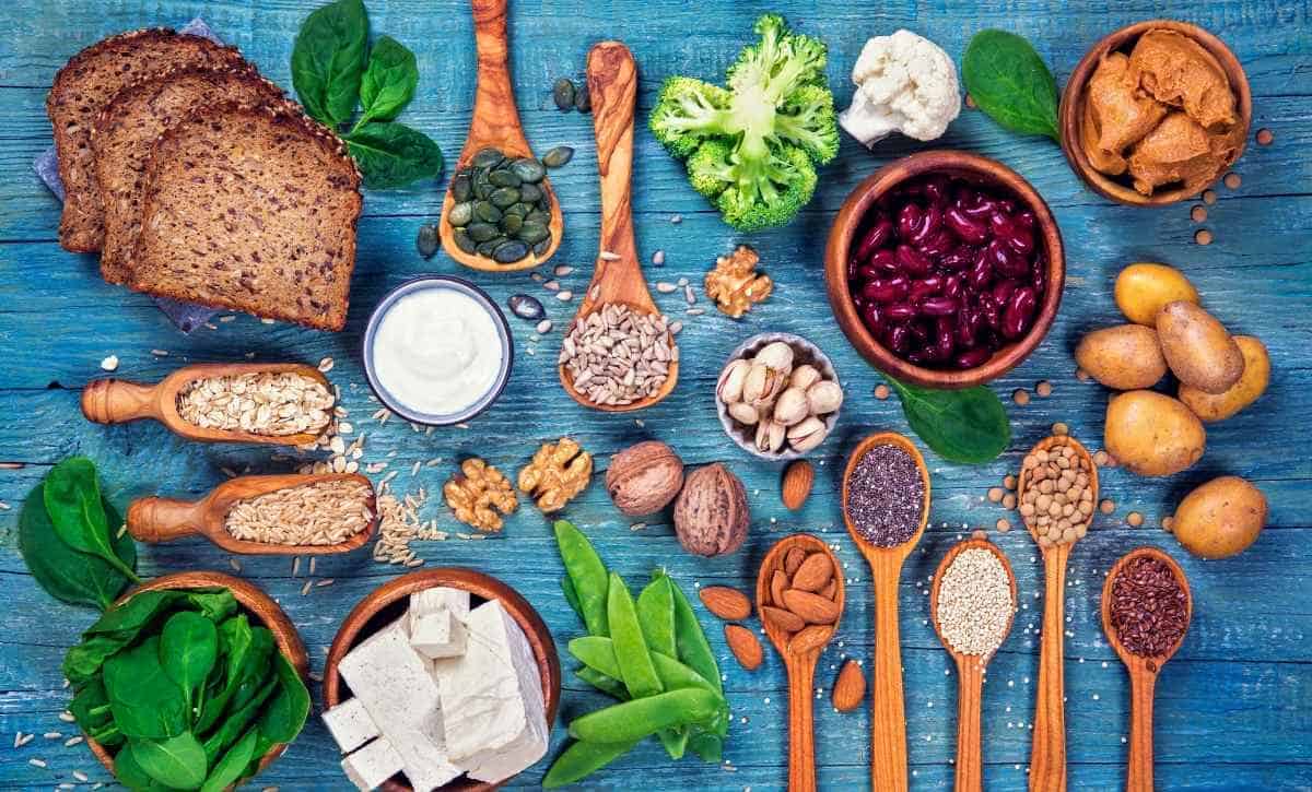 תפריט תזונה טבעוני 1600 קלוריות