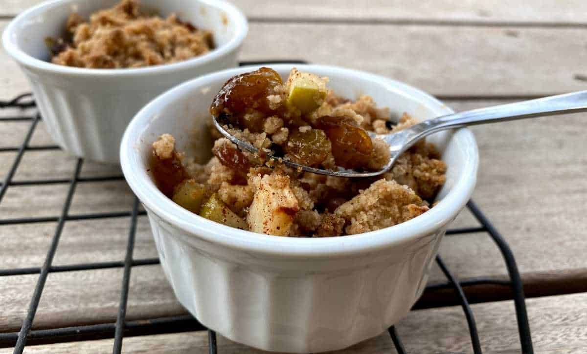 קראמבל תפוחים