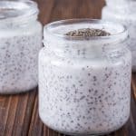 פודינג צ'יה ופירות